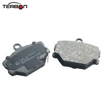 Brake System Semi-metallic R90 Certification Brake Pad For SMART