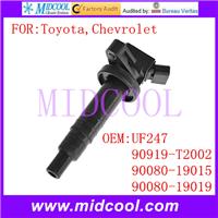 Auto Ignition Coil UF247 90919-T2002 90080-19015 90080-19019 FOR Chevrolet Toyota