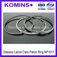 NP1017 76.5+0.75 Chevrolet Piston Ring for Daewoo Lanos