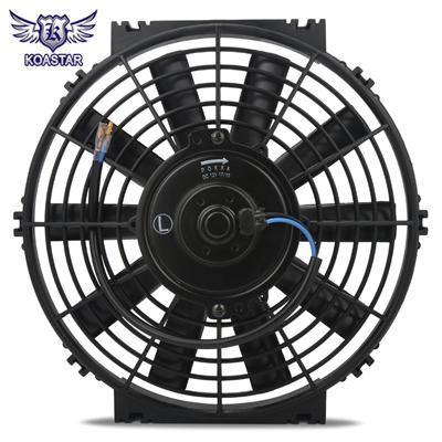 Universal 10'' Electric Radiator Cooling Slim Fans Reversible Push Pull Fan Mount Kit