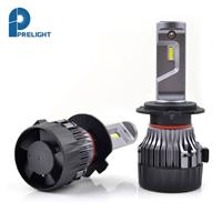 Car accessories auto parts 5000lm c-ree chip mini fan replacement h7 led headlight