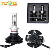 Hot sale X3 auto head lamp 50W fanless led car headlight