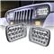 Competitive price sealed beam led headlight IP68 PD7SL-45W 7x6 led projector headlights 7 inch square head light for jeep truck