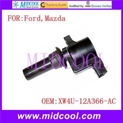 Auto Ignition Coil XW4U-12A366-AC 2W4Z-12A366-AB 2W4Z-12029-AB 1W4Z-12029-AA XW4Z-12029-AA 2W4Z-12029-AC for Ford Mazda