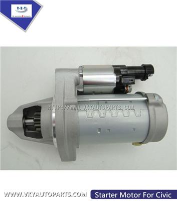 Starter Motor For Civic 428000-3410 , 428000-5280 , LRS02577 , 31200-RNA-A01 , 31200-RNA-A11