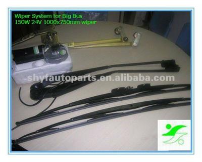 Windshield Wiper System for Big Bus