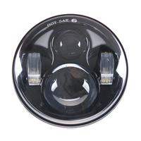 5 3/4" 5.75 inch Motorcycle Daymaker Round LED Headlight Projector Lens IP 67 driving light For Harley Street BOB Dyna Fat Bob