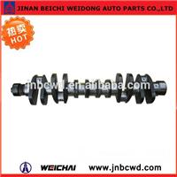 Heavy truck engine parts crankshaft, engine crankshaft spare parts