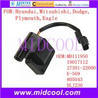 Auto Ignition Coil MD111950 19017112 27301-22000 E-569 805043 DLJ230 FOR Hyundai Mitsubishi Dodge Plymouth Eagle