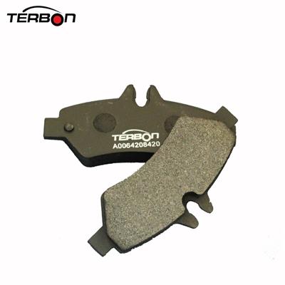 Semi-metallic Brake Pad for VW with Emark