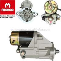 Starter Motor Specification 12T 24V 4.5KW 128000-8620 128000-8621 228000-1600 24V motor starter for JS1021 engine