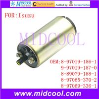 Auto Electric Fuel Pump 8-97019-186-1 9-97019-187-0 8-89079-188-1 8-97065-370-2 8-97069-336-1