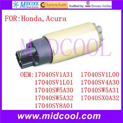 Auto Electric Fuel Pump 17040SV1A31 17040SV1L00 17040SV1L01 17040SV4A30 17040SW5A30 17040SW5A31 17040SW5A32 17040SX0A32