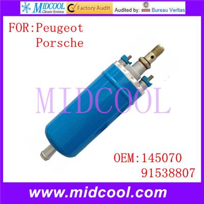 Auto Electric Fuel Pump 145070 91538807 FOR Peugeot Porsche