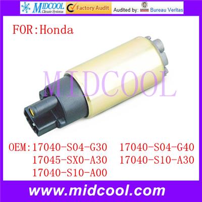 Auto Electric Fuel Pump 17040-S04-G30 17040-S04-G40 17045-SX0-A30 17040-S10-A30 17040-S10-A00