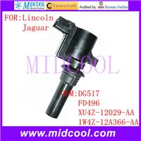 Auto Ignition Coil DG517 FD496 XU4Z-12029-AA 1W4Z-12A366-AA FOR Lincoln Jaguar