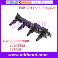 Auto Ignition Coil 9636337880 2526182A 245095 FOR Citroen Peugeot
