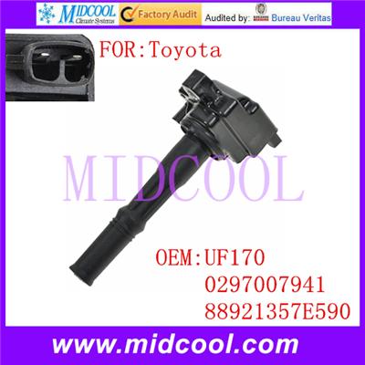 Auto Ignition Coil UF170 0297007941 88921357E590 FOR Toyota