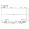 Auto cooling parts for TOYOTA DPI-1859 16400-7A120 radiator