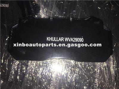 Brake Pad WVA 29090, 5001 831 161 For Renault, VOLVO