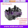 Auto Ignition Coil 7700274008 2244800QAC 2526151A 6001543604 FOR Renault