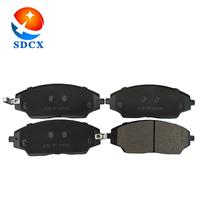 high quality ceramic car brake pad D1702