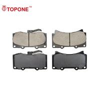 For HUMMER H3 H3T Front Aramid Fiber Kevlar Brake Pad 15240794