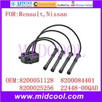 Auto Ignition Coil 8200051128 8200084401 8200025256 22448-00QAD