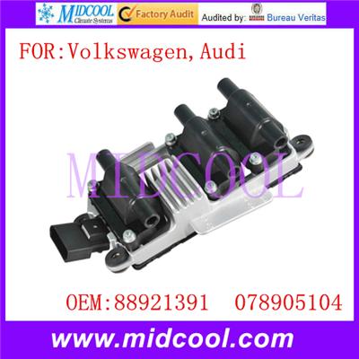 Auto Ignition Coil 88921391 078905104 FOR VW Volkswagen Audi