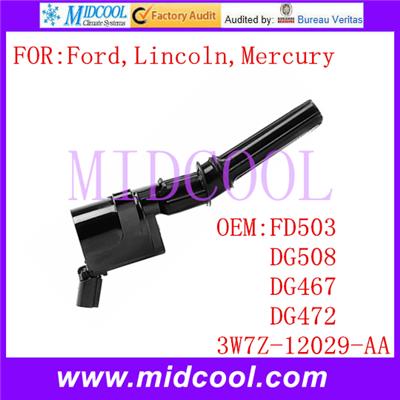 Auto Ignition Coil FD503 DG508 DG467 DG472 3W7Z-12029-AA FOR Ford Lincoln Mercury