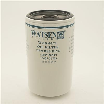 Lube spin-on oil filter P552050 for Hino trucks