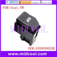 Auto Power Window Switch 6X0 959 855B / 6X0959855B FOR Seat VW