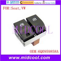 Auto Power Window Switch 6Q0959858A FOR VW Volkswagen