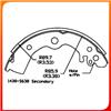 K1185 Auto Brake Shoes For NISSAN SUNNY III