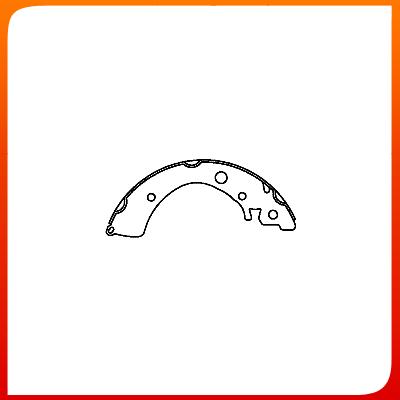 S545 Auto Brake Shoes For JAPANESE CARS