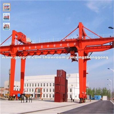 Rubber Tired Gantry (RTG) Crane