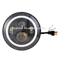 New 7 inch Round high low beam led headlights for Jeep, trucks led headlight for 2014 jeep wrangler