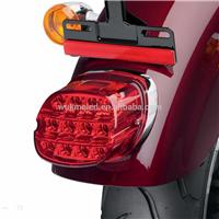 Harley Complete Tail lamp assembly License Plate Tail Light Layback LED Tail Lamp For Harley Davidson