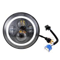 4x4 Accessories off road Jeep 7 inch Angel Eyes LED Headlight with halo