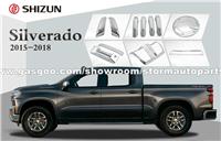 2015-2018 Chevrolet Silverado Accessories Plastic Chrome