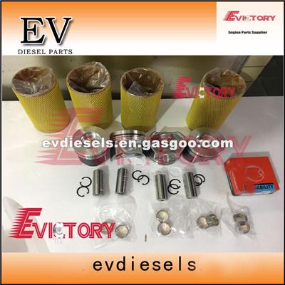 K3C K3M K3N Piston Cylinder Liner Kit For MITSUBISHI EXCAVATOR