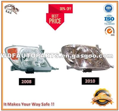 TOYOTA HILUX 2008 AND 2010 HEAD LAMP 81130-0K090,81170-0K090,811300K190,811700K190