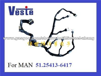 Cable Harness For MAN. TGA .TGS.TGX. TGL.TGM 51254136256,51254136417, 51254136090
