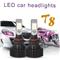 Universal Car LED Headlight Kit T8-ZES 6500K Car Headlamp 50W Automobiles LED Spot Headlight H7 H11 9005 9006 H4 H13