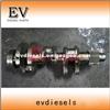 3TNE84 Crankshaft Cylinder Head 3TN84 3D84E Cylinder Block For Yanmar Excavator