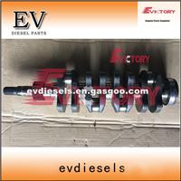 V1702 Crankshaft Cylinder Head V1702 Cylinder Block For KUBOTA Excavator
