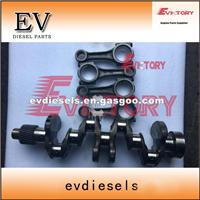3TNE88 Crankshaft Cylinder Head 3D88E Cylinder Block For Yanmar Excavator