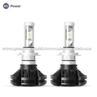 Car LED Headlight Bulb X3-ZES 50W LED Headlights 6000LM 6500K Auto LED 12V Universal Spotlight Automative Lighting Lamp