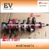 K3D Crankshaft Cylinder Head K3D Cylinder Block For MITSUBISHI Excavator
