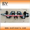 4DQ7 Crankshaft Cylinder Head 4DR5 Cylinder Block For MITSUBISHI
